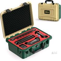 New STARTRC GAMES Hard Carrying Case for Nintendo Switch 2, Professional Deluxe IP67 Waterproof, Foam Lining Hard Travel Case for Nintendo Switch 2 Console Pro Controller & Accessories (Yellow & Green)