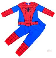 New Size 140cm (Approx 9-10yrs) Unisex Kids' 2-Piece Spiderman-Style Pajamas / Lounge Wear