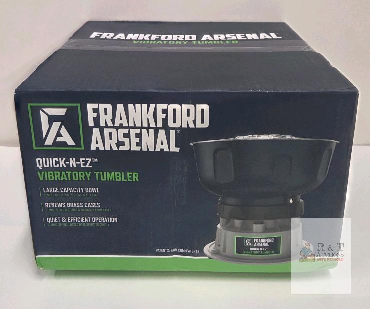 Frankford Arsenal Quick-N-EZ Vibratory Tumbler, 350 .223 Case Capacity, 110V Model 855020