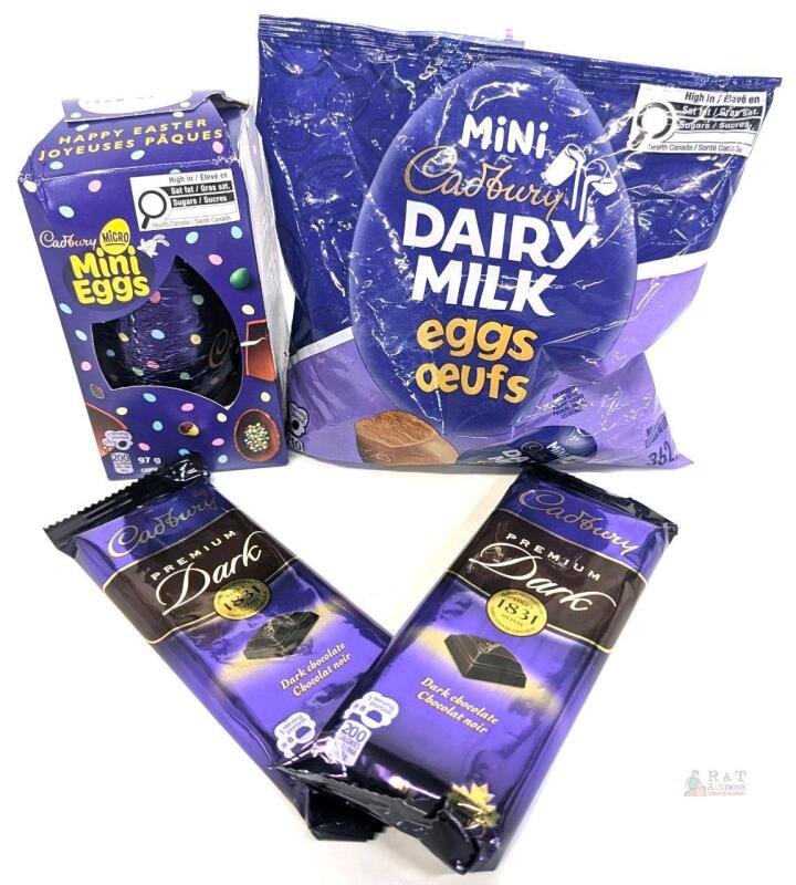 [bb 05/2026 - 11/2027] New Cadbury Chocolate : Easter Micro Mini Eggs 97g, Dairy Milk Eggs 362g & 2&times; Premium Dark Chocolate 90g