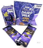 [bb 05/2026 - 11/2027] New Cadbury Chocolate : Easter Micro Mini Eggs 97g, Dairy Milk Eggs 362g & 2&times; Premium Dark Chocolate 90g