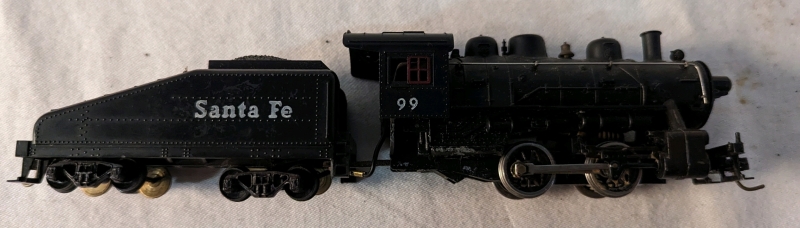 Mantua Santa Fe #99 Locomotive.