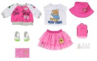 New - BABY born Deluxe Travel Outfit for Dolls , 43cm