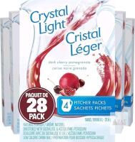 [bb 06/2026] New Case of 28 Crystal Light Pitcher Packs, Cherry Pomegranate 37.6 Per Pack