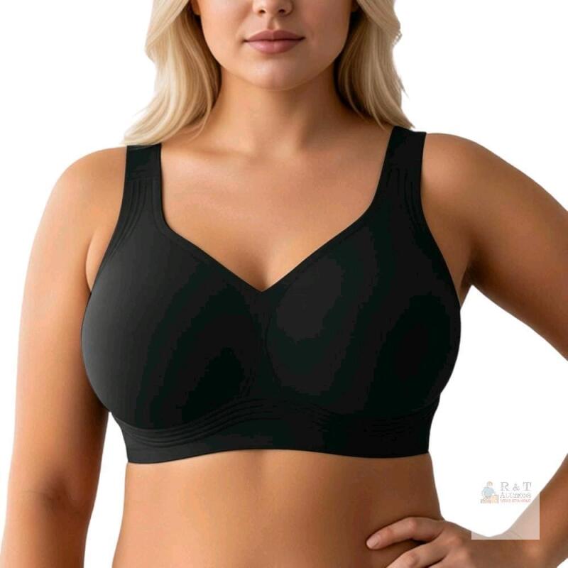 New Size 38D Women's Wireless Push Up Bra No Underwire Full Coverage Seamless Bralette Seamless Supportive Everyday Bra