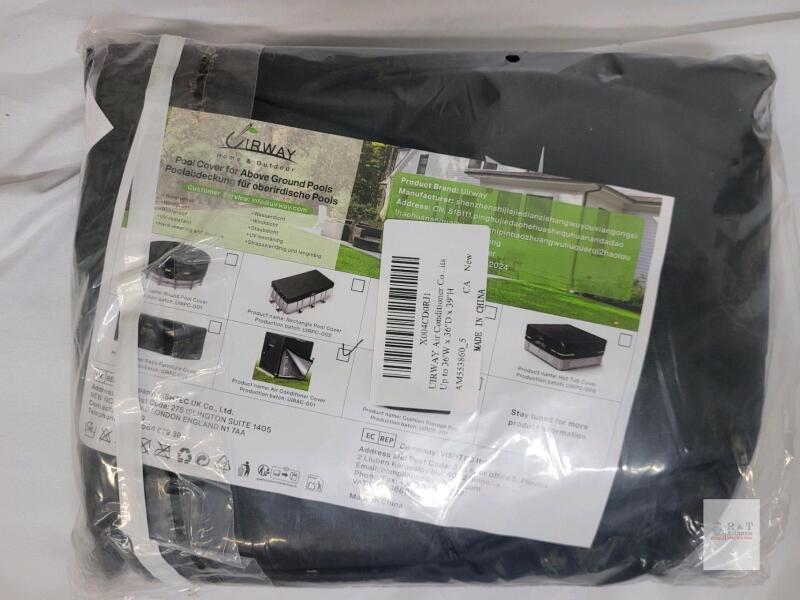 NEW UIRWAY Air Conditioner Cover, 36"x36"x39", 500D Oxford Fabric, Waterproof, Black