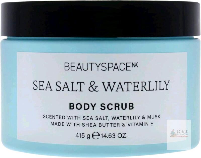 New SpaceNK BeautySpace Beauty Space Body Scrub - Sea Salt and Waterlily Body Scrub Unisex 14.63 oz