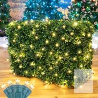 New NOVELTY LIGHTS Indoor/Outdoor Warm White LED Net Lights 4x6 Green Wire, Model A-WANET-46-G-WW