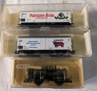 3 HO Scale Train Models - Trix