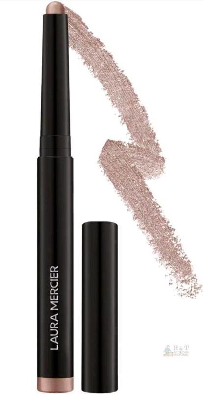 New Laura Mercier Caviar Stock Eye Colour 1.64g, MOONLIGHT - Shimmering Metallic Pewter