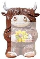 New GAFBV Yoohspoe Funny Planter Pot Resin Cactus for Indoor and Outdoor Plants Unique Head Face Vase Home Decor Cute Highland Cow Succulent Pots with Drainage Hole<br/>
