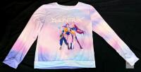 New Size 160 (10-11yrs) Girls K-Pop Demon Hunters Huntrix Long Sleeve Top / Lightweight Sweatshirt
