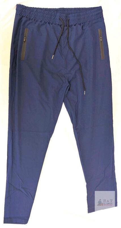New Size 2XL Unisex Quick-Dry Windbreaker-Style Drawstring Bottoms