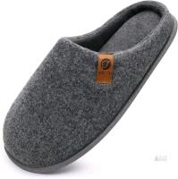 New Size 11 Men's ONCAI Cozy Memory Foam scuff Slippers Slip On Warm House Shoes Indoor/Outdoor With Best Arch Support