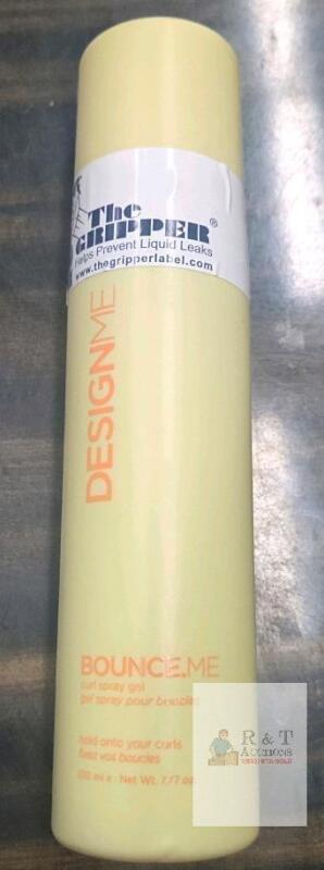 DESIGNME BOUNCE.ME Curl Spray Gel 7.77 fl. oz., for Curls, Cruelty-Free, Made in Canada