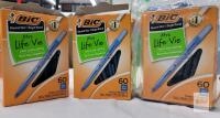 New - BIC Medium Blue Ball Pens