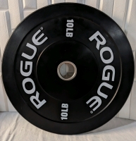 New Rogue 10lb Echo Bumper Plate.