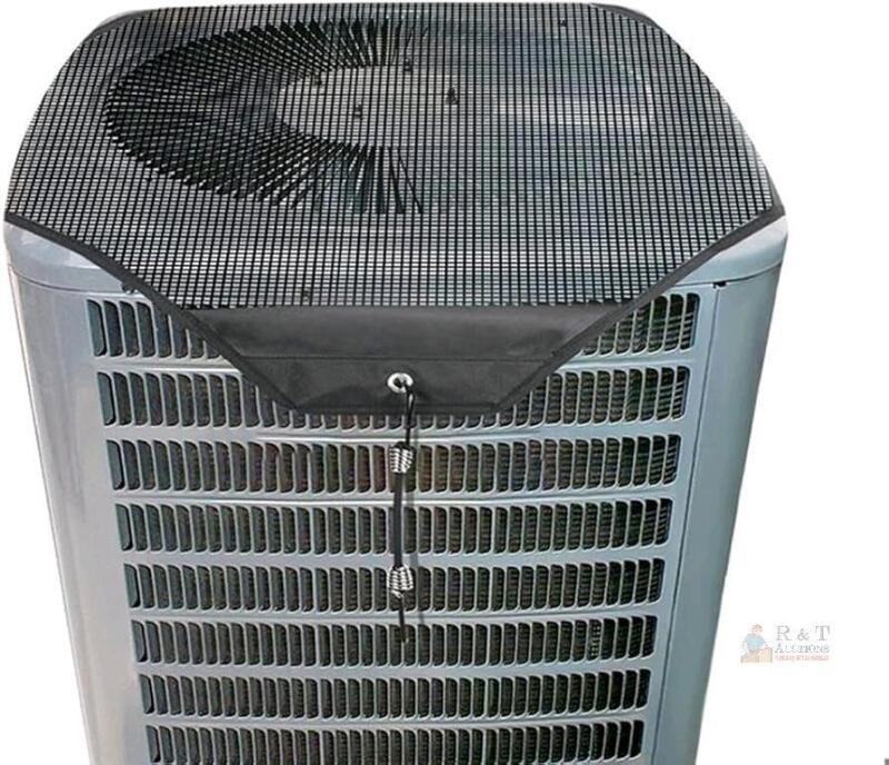 New StarJungle Central Air Conditioner Cover for Outside Units Durable AC Cover for Outside Unit, Leaf Guard Mesh Air Conditioner Cover. (40x40)