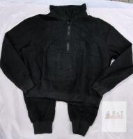 New sz Small Women's 2 Piece Sweater Set Long Sleeve Sweatshirt Pullover Zip Up Tops Jogging Pants Tracksuit Outfits Lounge Sets