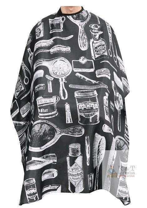 10 New Professional Hairstyles Bibs w/Barber Shop Graphics