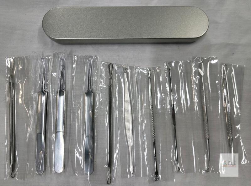 New - 10pc. Dental Tools / Crafting/Hobby Tools w/Case