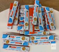 AUG 26 Kinder Chocolate Bars 21g &ndash; Milk Chocolate with Milky Filling, Kosher, Peanut-Free