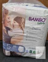 Bambo Nature Dream Training Pants Size 5, 20 Count, Eco-Friendly, Hypoallergenic, Wetness Indicator