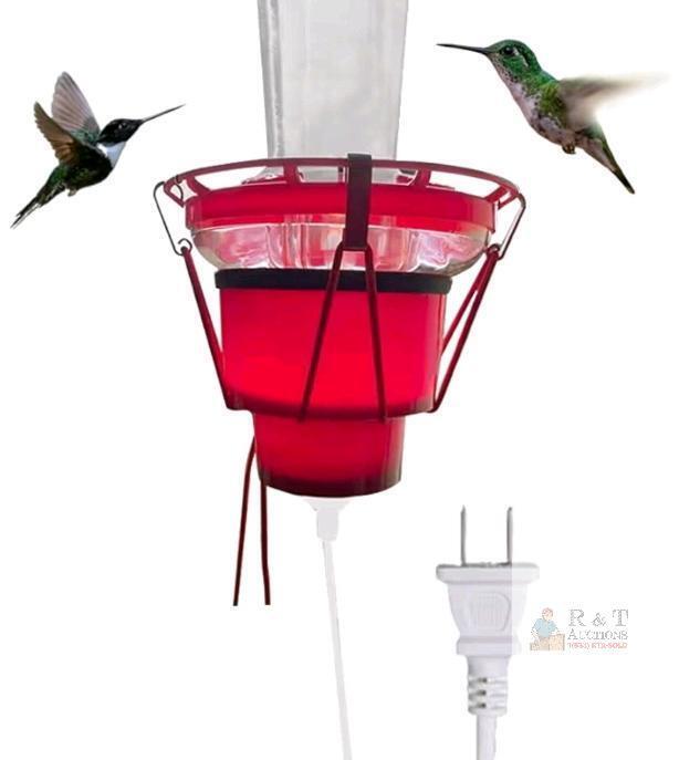 New - Hidly Heated Hummingbird Feeders for Outdoors . Feeder NOT Included