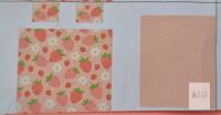 NEW Rvciby CK005-F-Q Queen Bedding Set &ndash; Strawberry Print, Cotton-Polyester Blend, Zipper Closure
