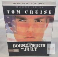 NEW Born on the Fourth of July 4K Ultra HD + Blu-ray Collector's Edition (Shout Select #167, 2-Disc Set)