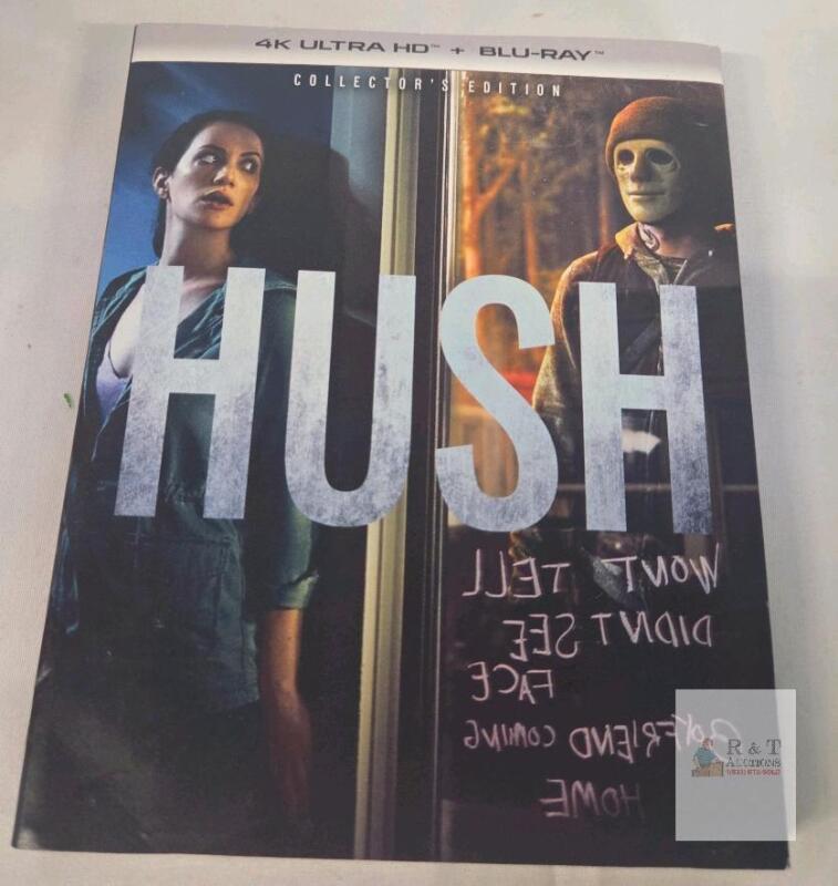 Hush Collector's Edition 4K Ultra HD + Blu-ray, 4 Discs, Region A