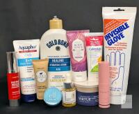 New Skincare + Hair Mask : Aquaphor, Gold Bond, Co Correct, Dionis Hand & Body Goat Milk Cream (Vanilla Bean) +