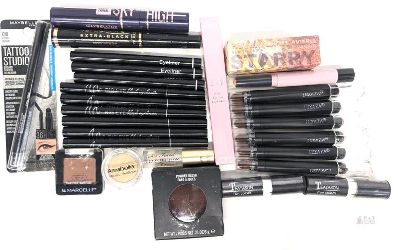Assorted Makeup : Eyes, Lips & More : L'Oreal, Maybelline, Too Faced, M.A.C. + More