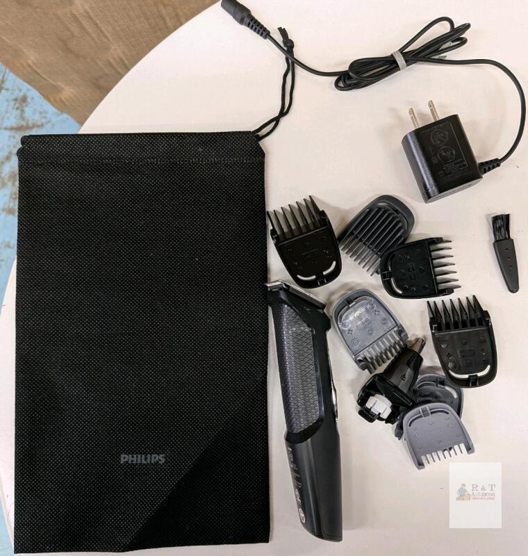 NEW Philips Multi-Grooming Trimmer Set with 7 Attachments, Rechargeable, Showerproof