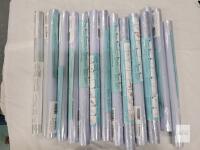 [Vendor Lot] 24-Rolls Coavas Window Films for Privacy Frosted Static Cling Non Adhesive - 17.5"&times;78"