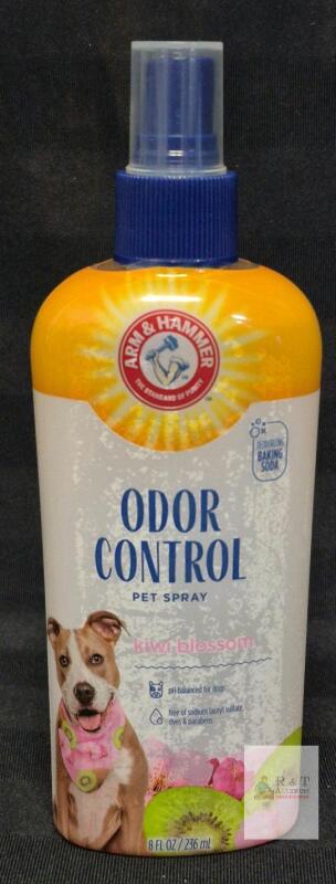 Arm & Hammer Odor Control Pet Spray, Kiwi Blossom, 8 oz, pH Balanced, SLS-Free