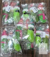 New Christmas Pickle Plush Ornaments, Hanging D&eacute;cor, 5-Inch
