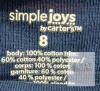 8 Pack New sz 8 Simple Joys by Carter's Boys Underwear Boxer Briefs - 2