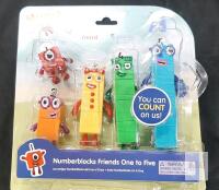 Numberblocks Friends One to Five by hand2mind, 5 Figure Set, #95305, With Original Packaging