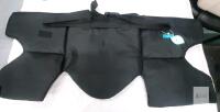 NEW Frontal Lead Apron, Yu Qi Lin Brand, Black, Velcro & Buckle, Adjustable Strap, Tag
