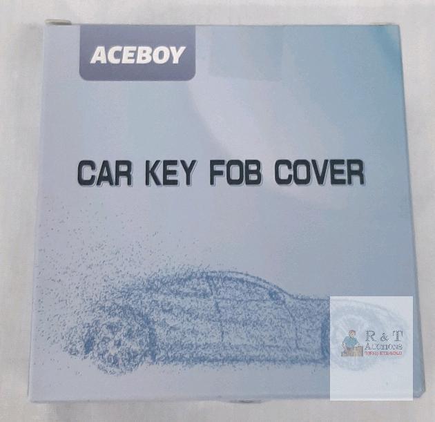 NEW ACEBOY Type L7 Car Key Fob Cover for Hyundai, TPU, S. Blue