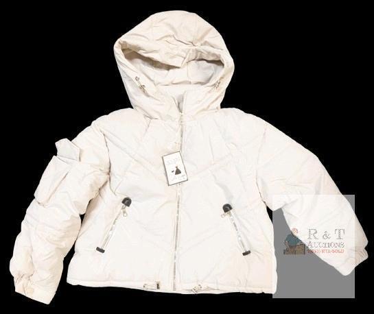 New Size LG Women's Cotton-Filled Puffer-Style Jacket With Attatched Hood