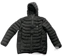 New Size LG(W) / MED(M) Heated Winter Puffer Jacket With Attatched Hood & Hookups For Personal Power Bank (Battery Bank Not Included)