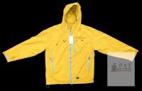 New Size MED Men's Mustard Windbreaker Jacket