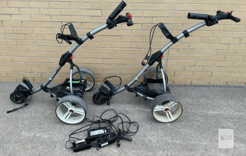 Motocaddy S1 Digital Electric Golf Trolley, Lithium Battery 16.3Ah, Charger Included