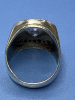925 Sterling Bezel Set CZ size 10 Ring - 4