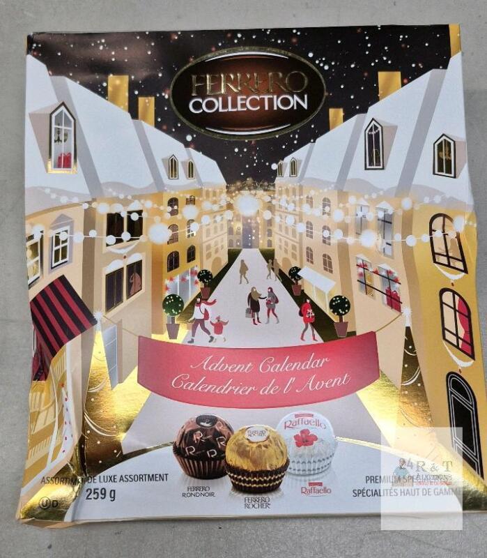 Ferrero Collection Advent Calendar 259g &ndash; 24 Premium Chocolates &ndash; Best Before 2026-04-20