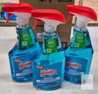 Windex Original Glass Cleaner 26 fl oz Bottles | 100% Recovered Plastic | Lot of 3 | SC Johnson