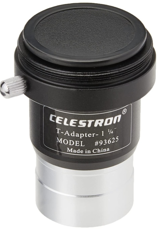 New Celestron 1 1/4" Universal Camera T-Adapter