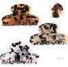 New 3PCS Hair Claw Acrylic Fashion Creative Non-Slip Jaw Clip Hair Clamp for Ladies - 2